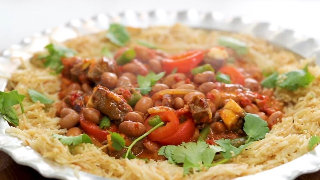 Healthy Great Food IN 5 MINUTES ???? 8 Beans and Vermicelli Pilaf Delicious LunchDinner