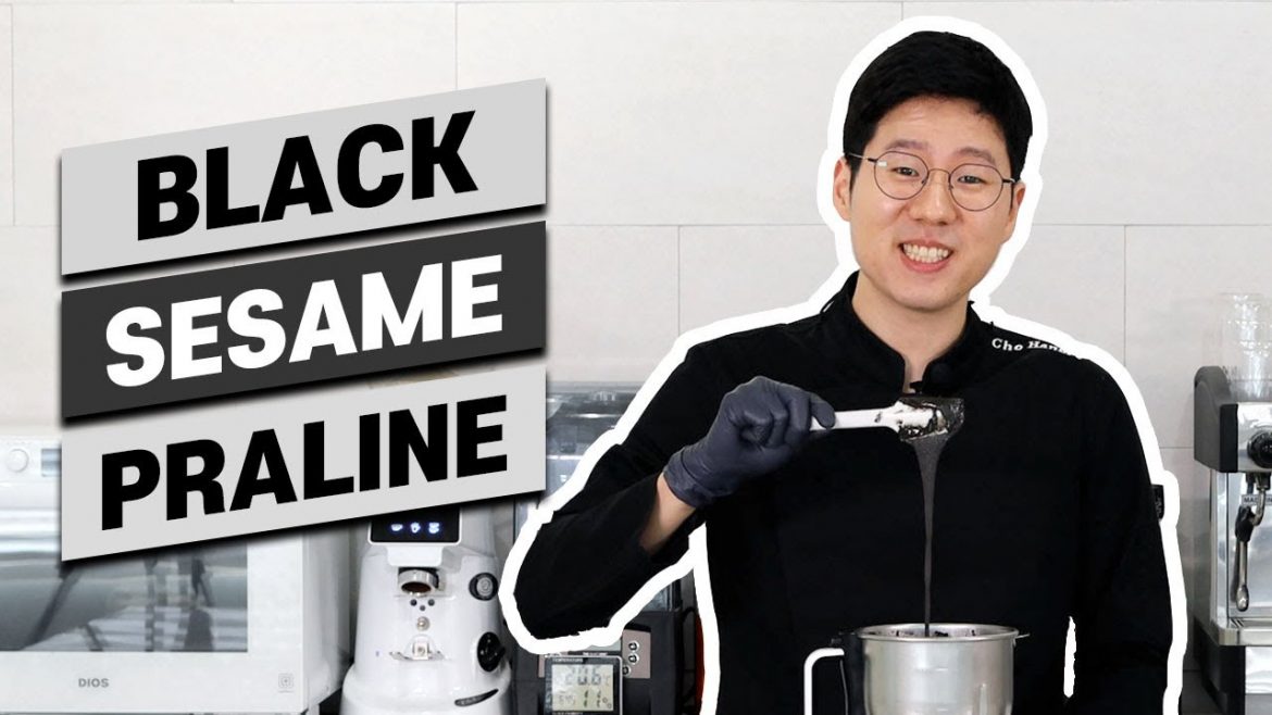 Black Sesame Praline Black Sesame Praline