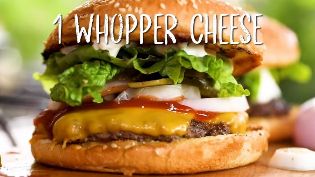 Burger King CHALLENGE! Make your Whooper at Home! 7 Burger King CHALLENGE