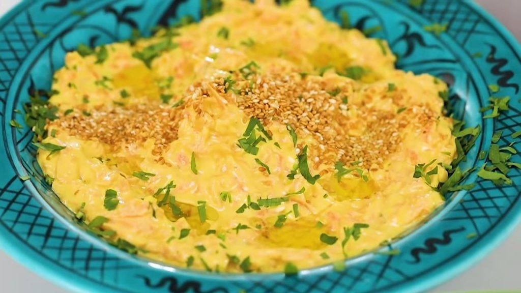 Carrots with Yoghurt Meze Recipes