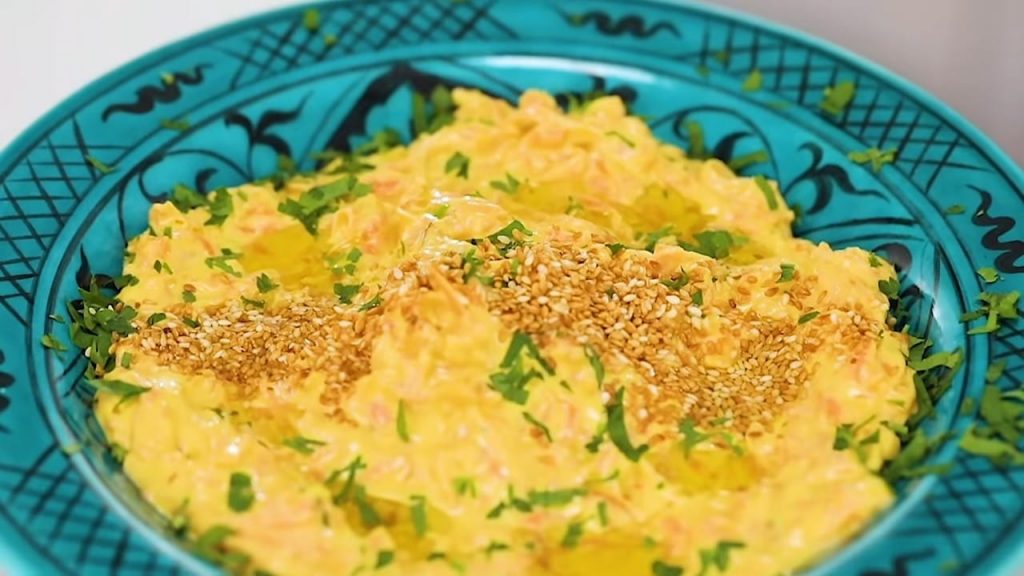 Carrots with Yoghurt Meze Recipes