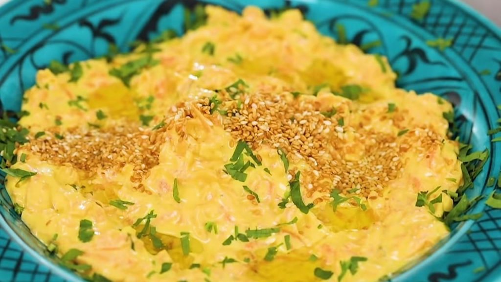Carrots with Yoghurt Meze Recipes