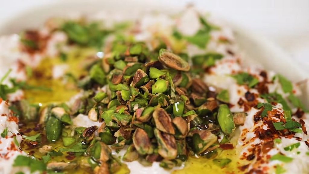 Celeriac with Walnut and Tahini Yoghurt Meze Recipes