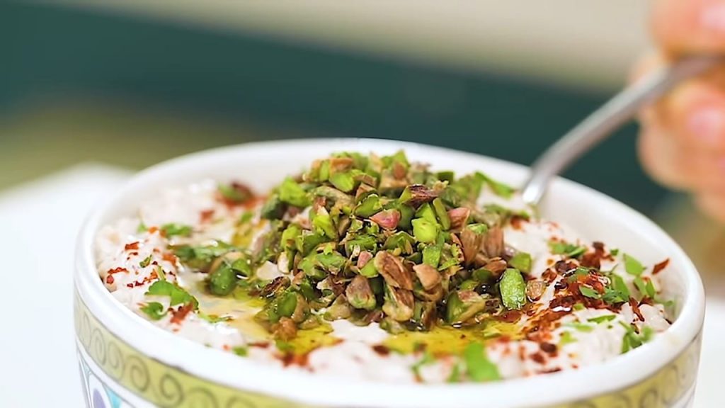 Celeriac with Walnut and Tahini Yoghurt Meze Recipes