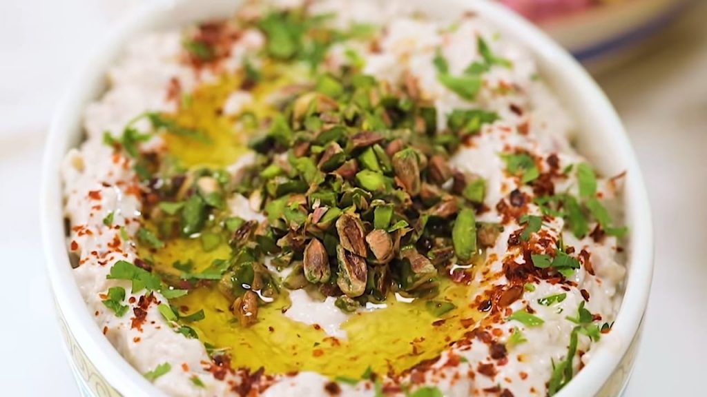Celeriac with Walnut and Tahini Yoghurt Meze Recipes