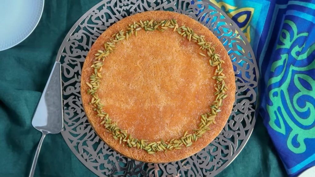 Egyptian Cream filled Konafa Recipe