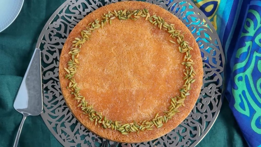 Egyptian Cream filled Konafa Recipe