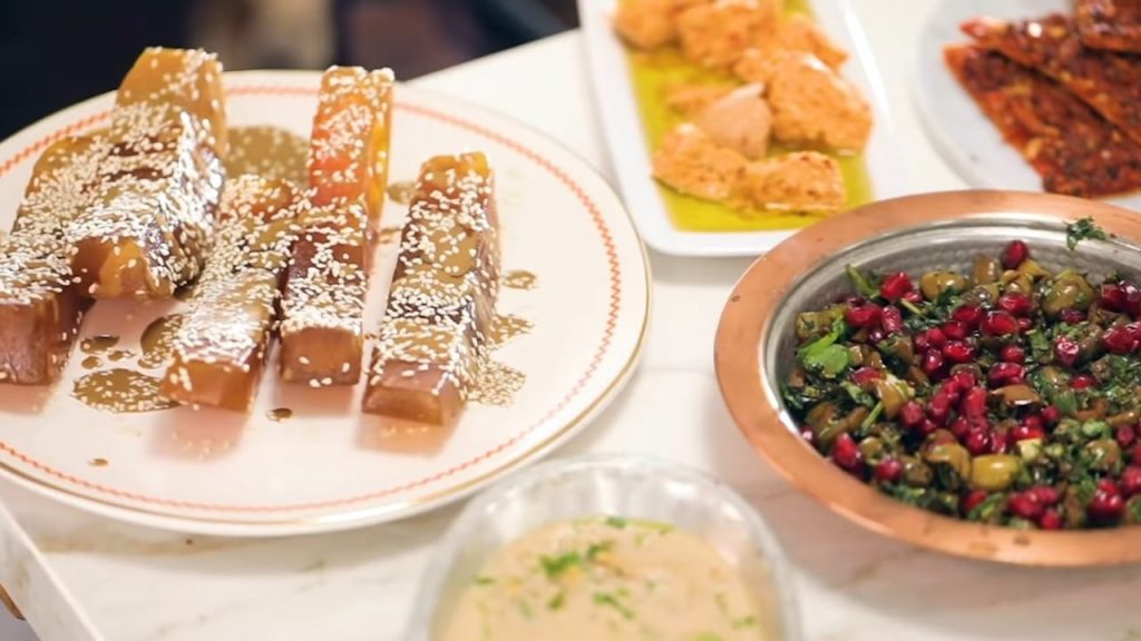 Grand Antiochia Turkish Dinner Meze, Pepper Bread, Hummus, Tray Kebab!???? 9 Grand Antiochia Turkish Dinner Meze