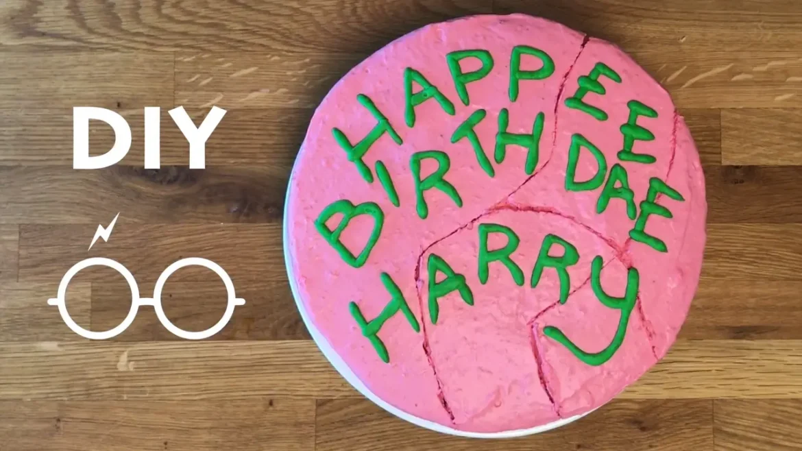 Harry Potter Birthday Cake Harry Potter Birthday Cake
