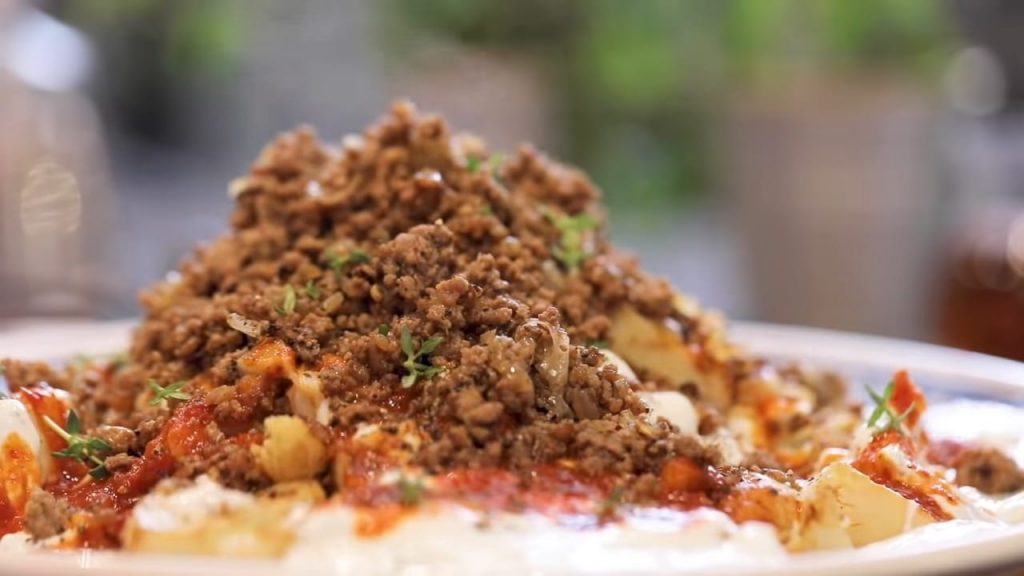Iskender Kebab Inspired Cauliflower Recipe