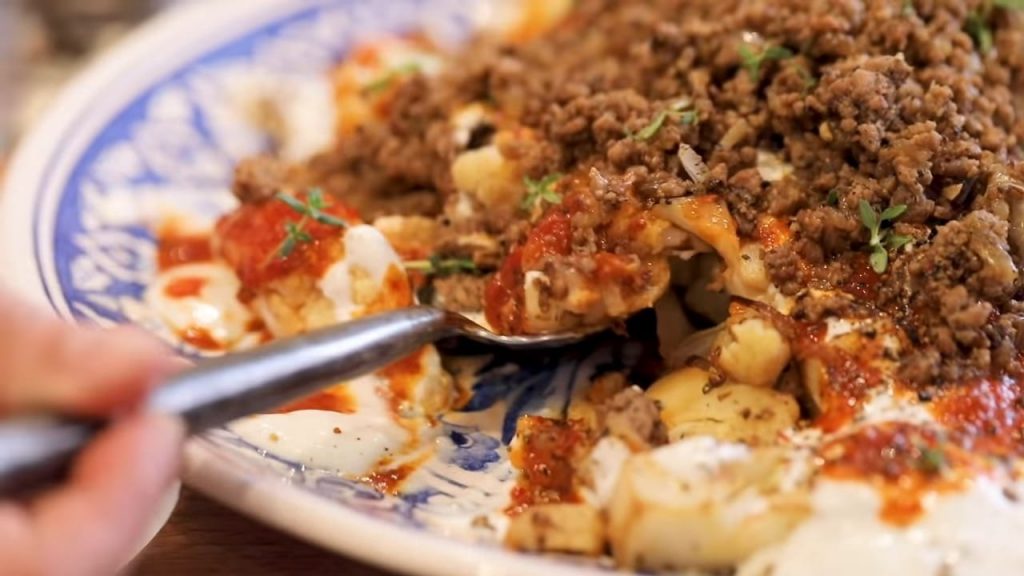 Iskender Kebab Inspired Cauliflower Recipe