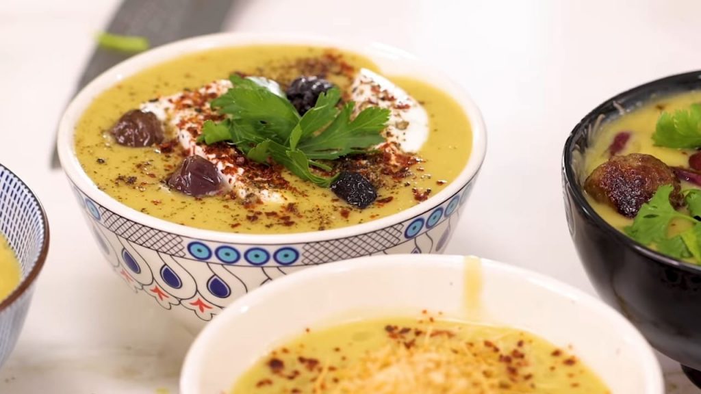 Lentil Soup Recipe with a Variety of DELICIOUS Toppings