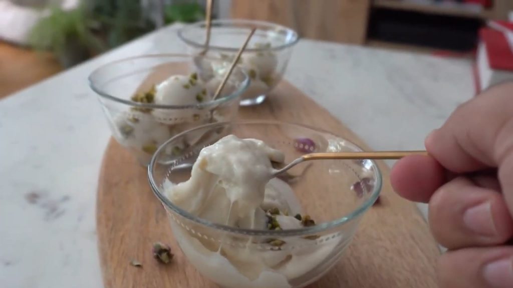 Making stretchy ice cream with a centuries old recipe 6 Making stretchy ice cream with a centuries old recipe