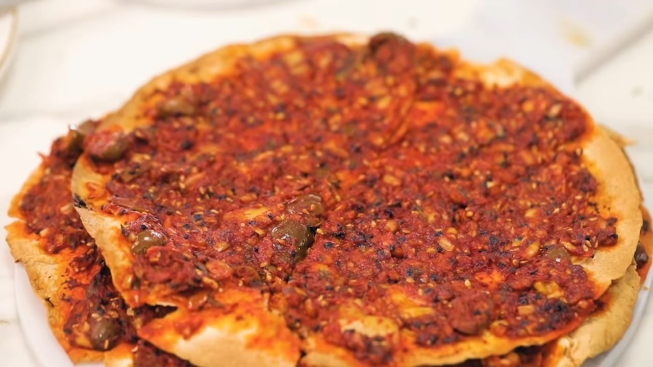 Red Pepper Flatbread Biberli Ekmek Red Pepper Flatbread Biberli Ekmek