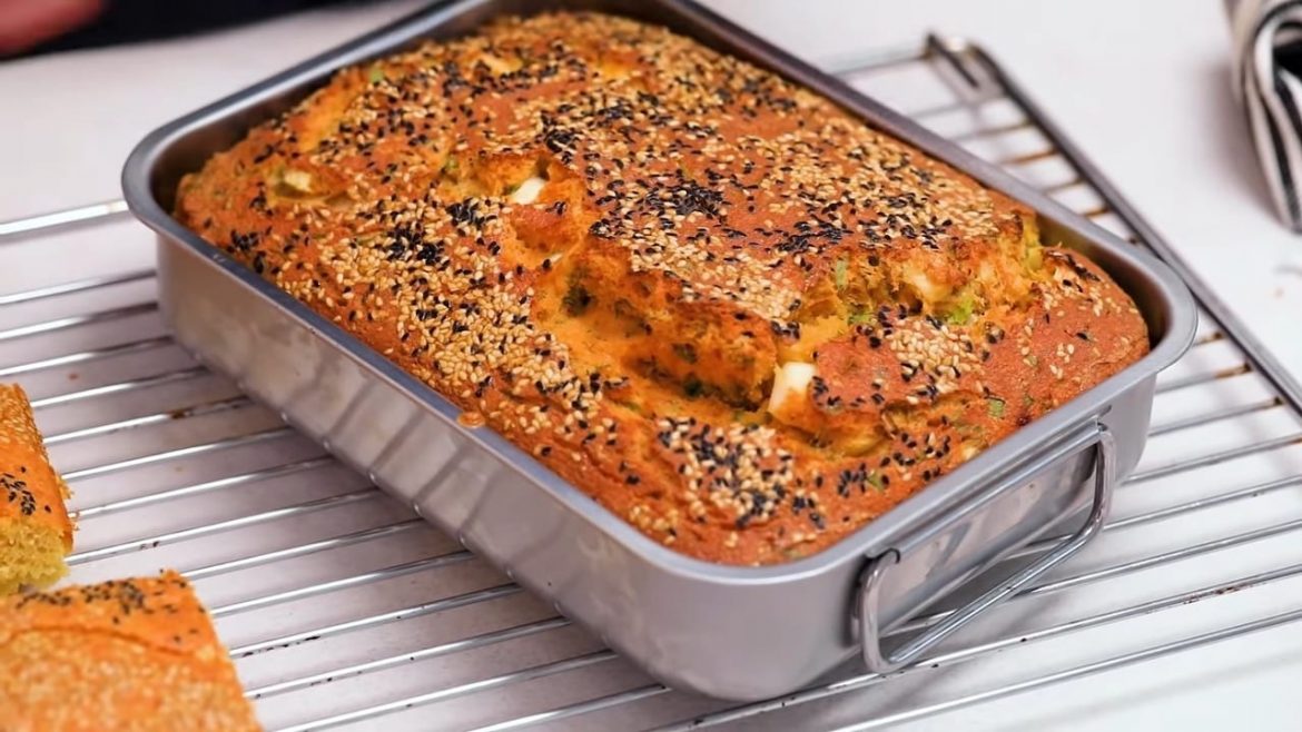 Savory Lentil Cake with Cheese and Herbs Savory Lentil Cake with Cheese and Herbs