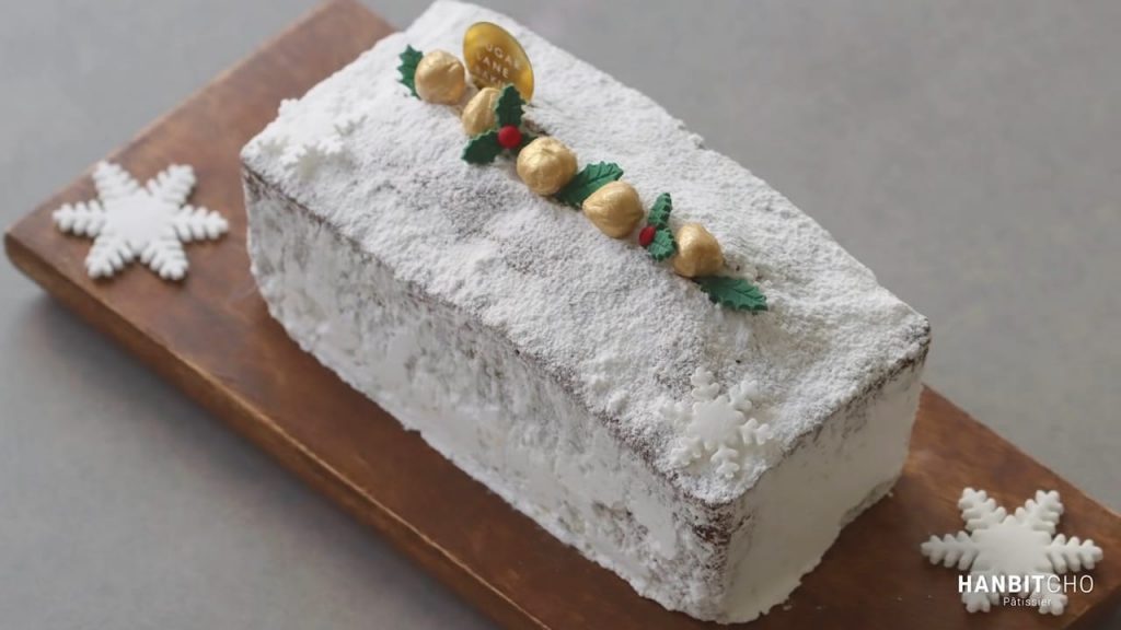 Stollen Pound Cake recipe With homemade marzipan Ready for Christmas