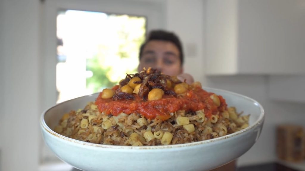 The BEST Koshari in the world 9 The BEST Koshari in the world Egyptian Vegan Street Food