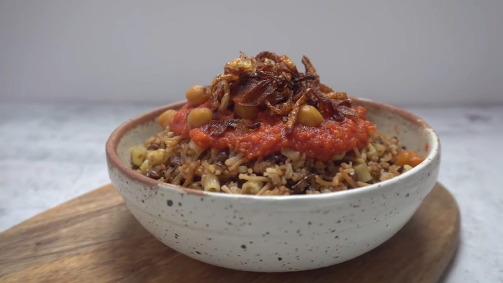 The BEST Koshari in the world 6 The BEST Koshari in the world Egyptian Vegan Street Food
