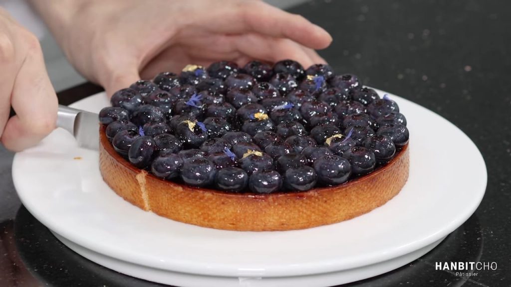 The Best Blueberry Tart