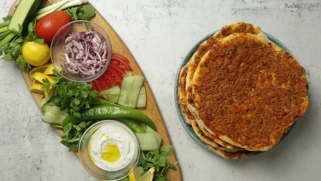 Turkish Lahmacun Recipe Homemade Lamb Flatbreads