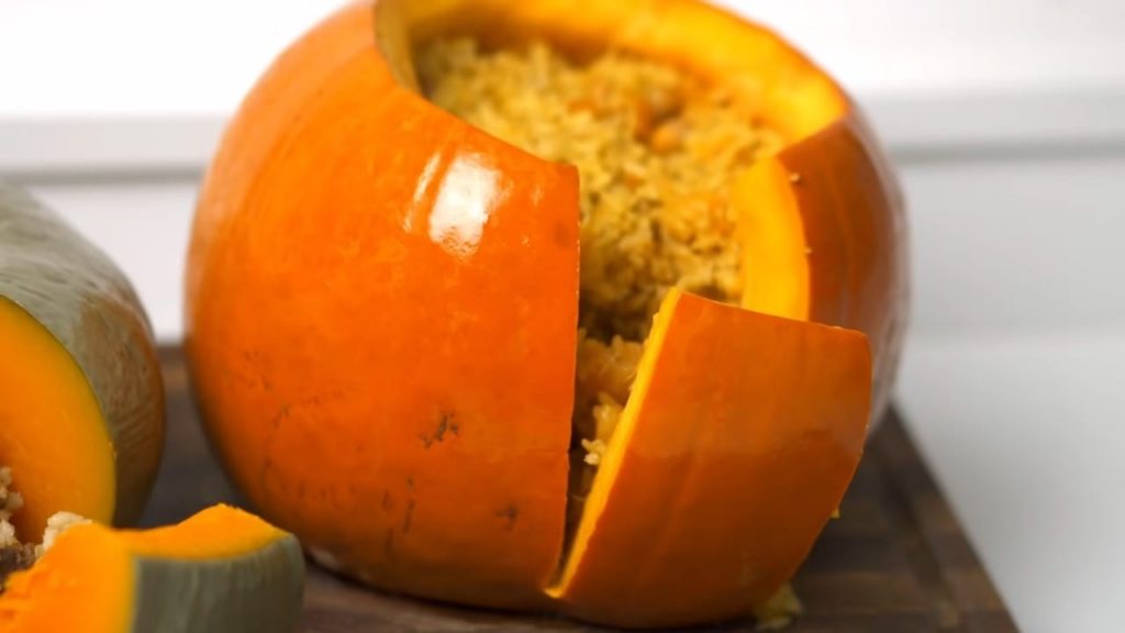 AMAZING Stuffed Pumpkins With Rice Fillings