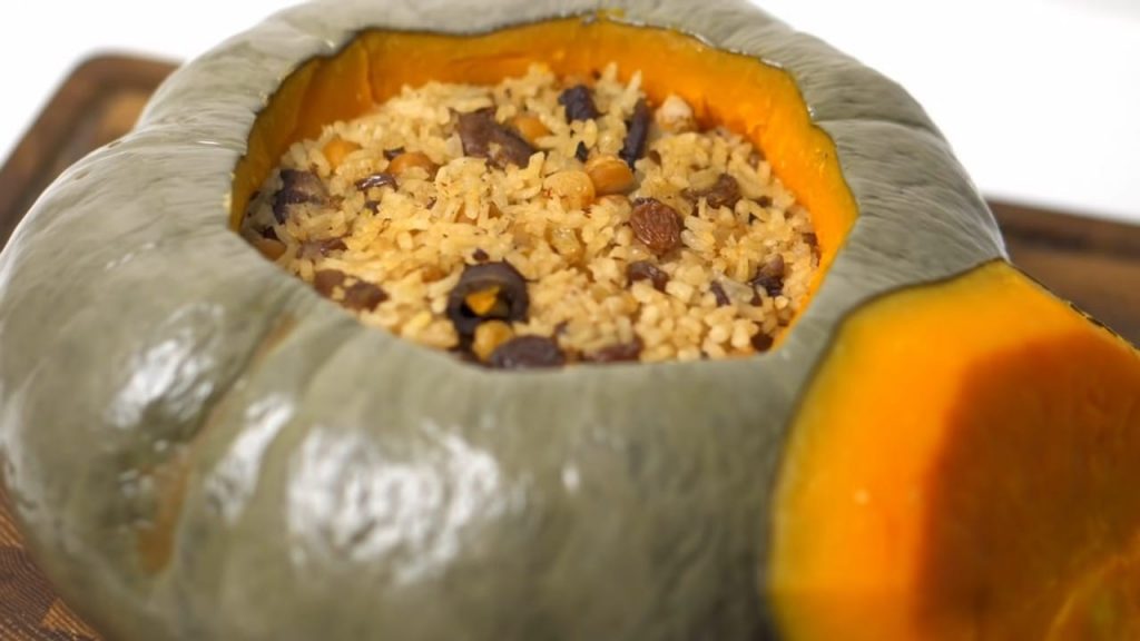 AMAZING Stuffed Pumpkins With Rice Fillings