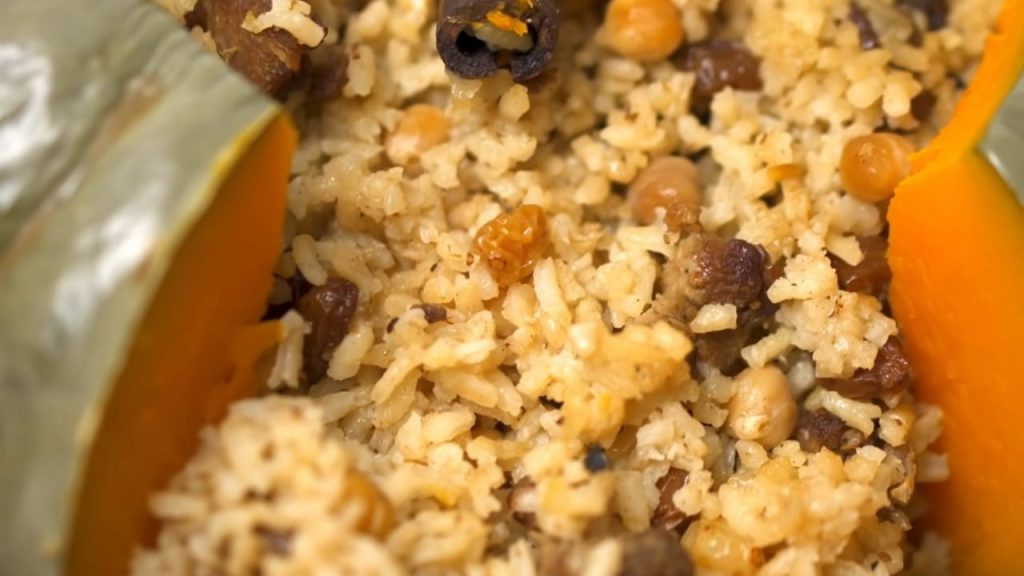 AMAZING Stuffed Pumpkins With Rice Fillings