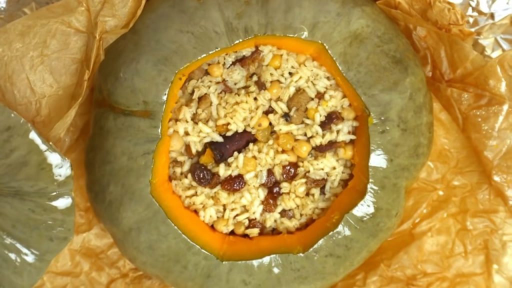 AMAZING Stuffed Pumpkins With Rice Fillings