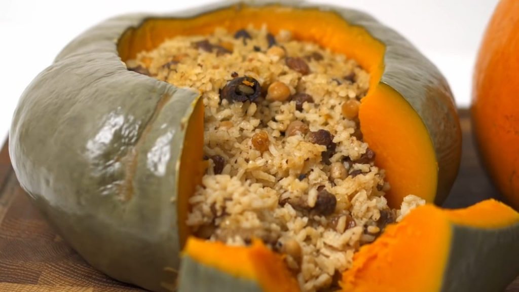 AMAZING Stuffed Pumpkins With Rice Fillings