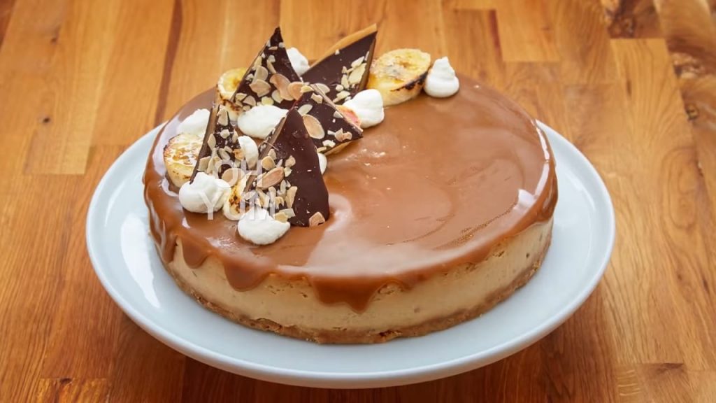 Banana Toffee CHEESECAKE - Made by Anna Olson 8 Banana Toffee CHEESECAKE
