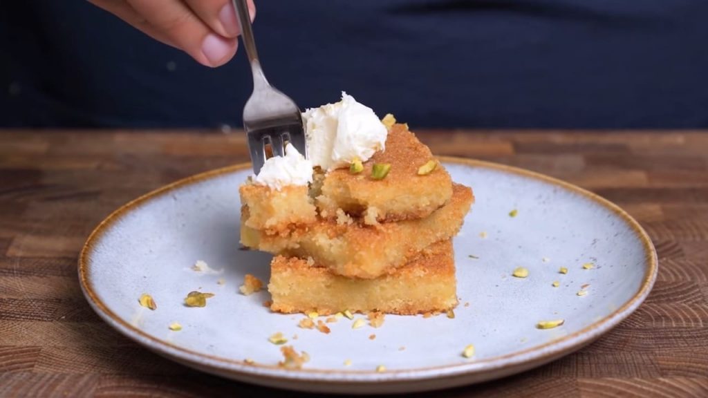 Basbousa - The Most POPULAR Ramadan 21 Basbousa Ramadan Dessert