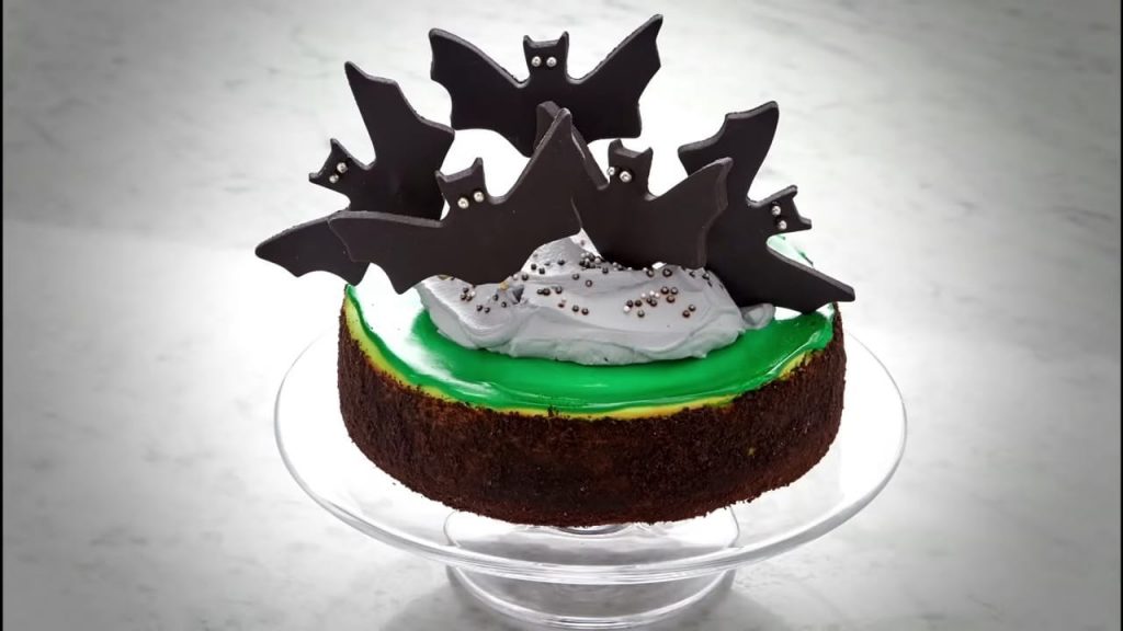 Batty chocolate Mint cheesecake - Made by Anna Olson 14 Batty chocolate Mint cheesecake
