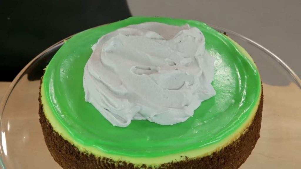 Batty chocolate Mint cheesecake - Made by Anna Olson 9 Batty chocolate Mint cheesecake
