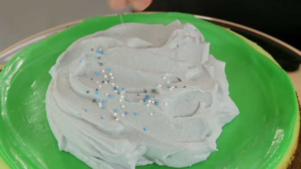 Batty chocolate Mint cheesecake - Made by Anna Olson 10 Batty chocolate Mint cheesecake
