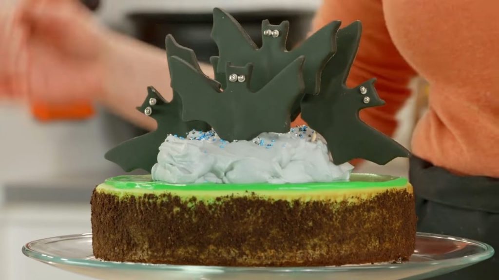 Batty chocolate Mint cheesecake - Made by Anna Olson 11 Batty chocolate Mint cheesecake