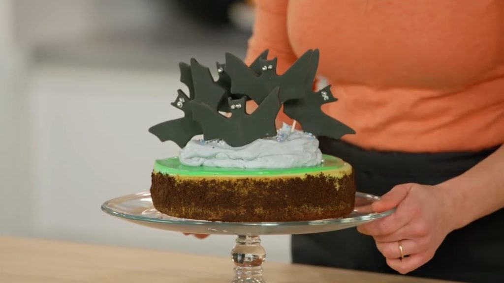 Batty chocolate Mint cheesecake - Made by Anna Olson 12 Batty chocolate Mint cheesecake
