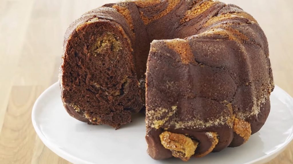 CHOCOLATE Hazelnut BRIOCHE CAKE