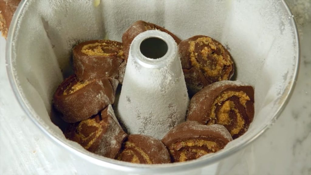 CHOCOLATE Hazelnut BRIOCHE CAKE