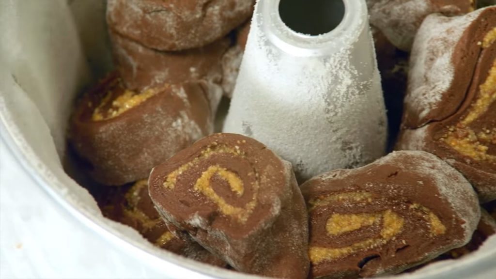 CHOCOLATE Hazelnut BRIOCHE CAKE