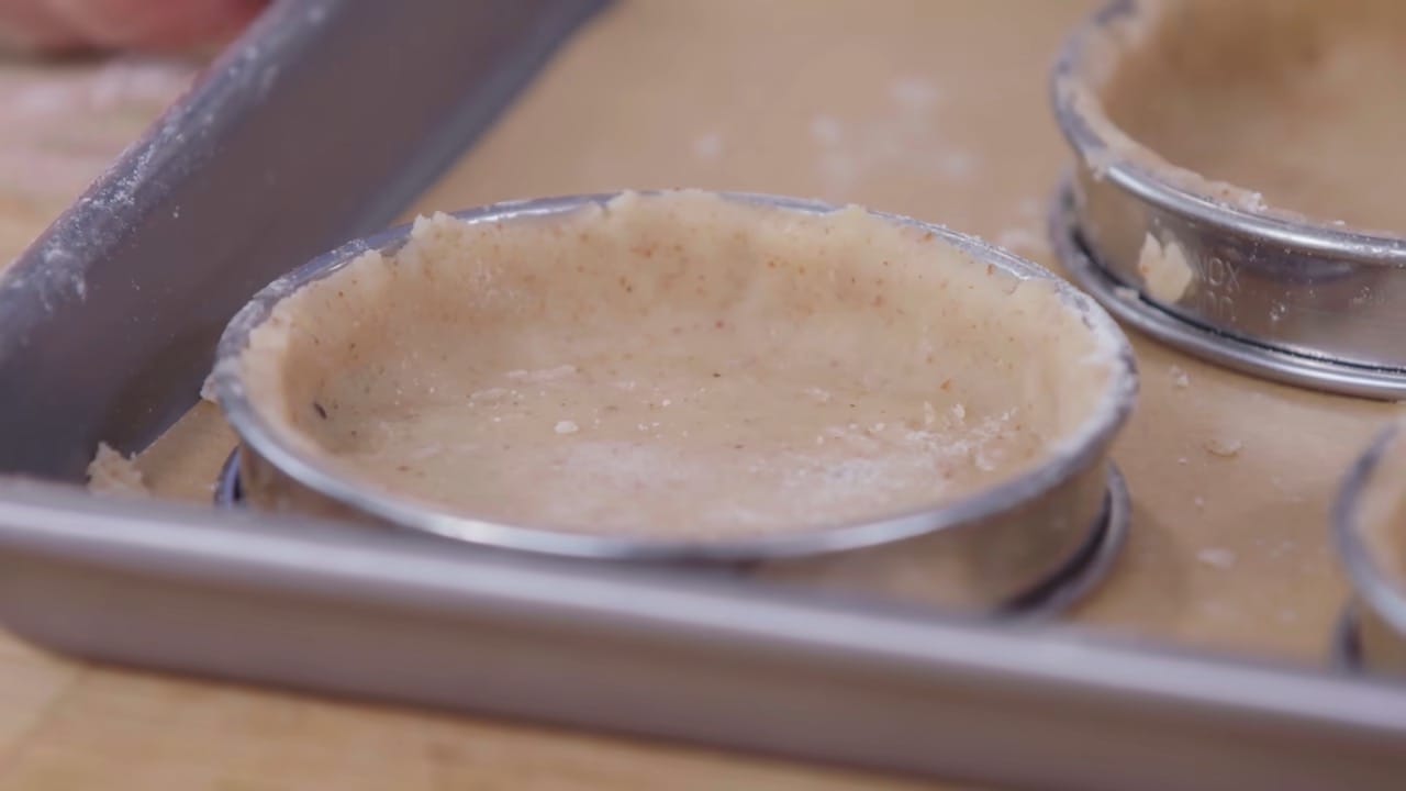 Chocolate Pecan Caramel Tarts