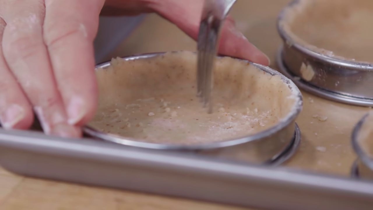 Chocolate Pecan Caramel Tarts