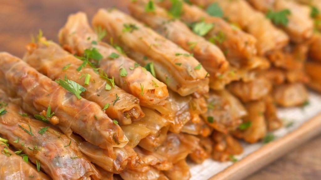Herby Egyptian Cabbage Rolls