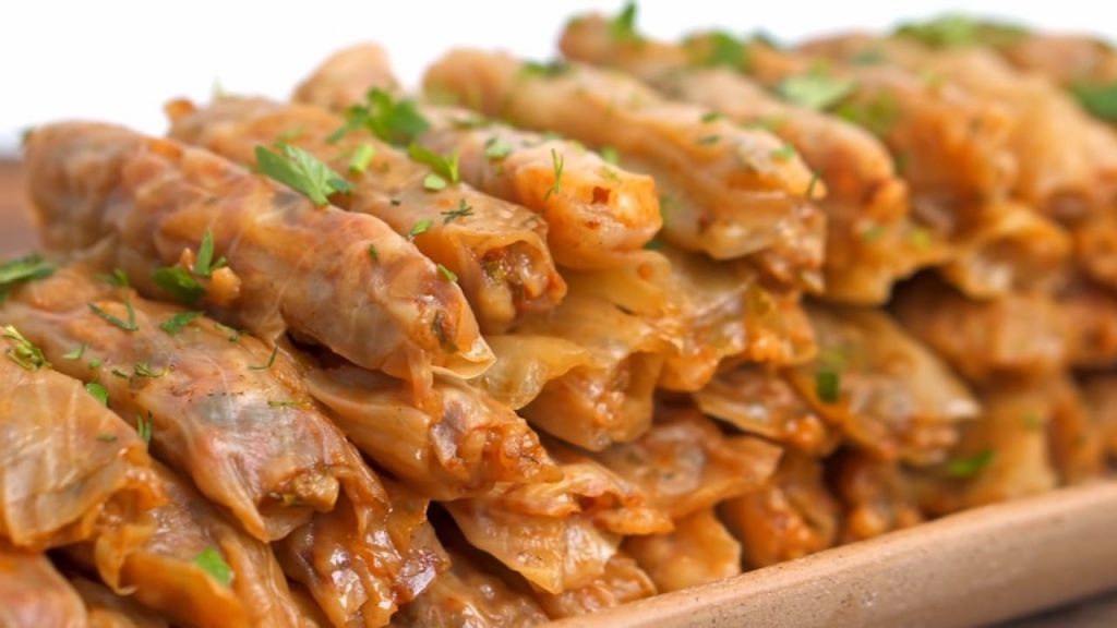 Herby Egyptian Cabbage Rolls