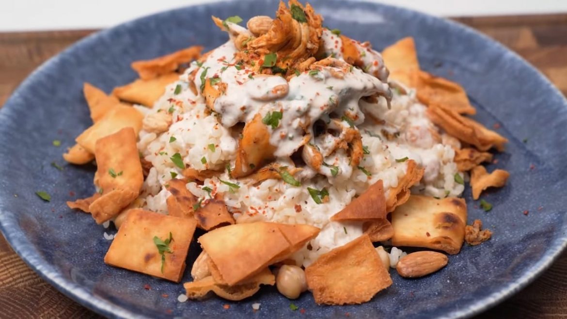 Lebanese Chicken Fatteh Lebanese Chicken Fatteh