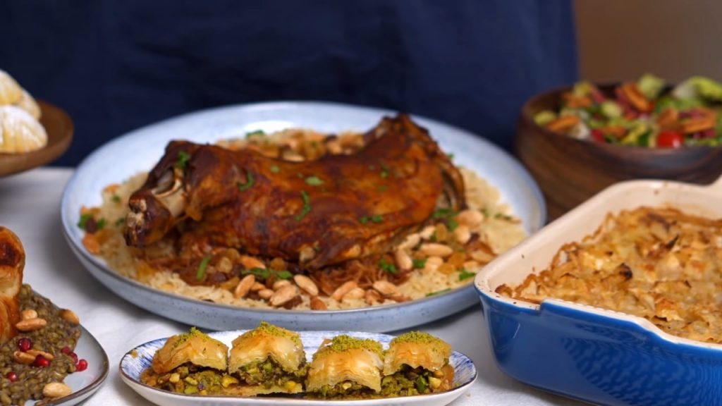 Leg of Lamb Middle Eastern FEAST