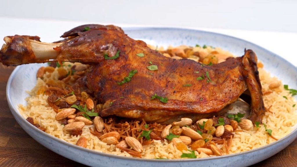 Leg of Lamb Middle Eastern FEAST