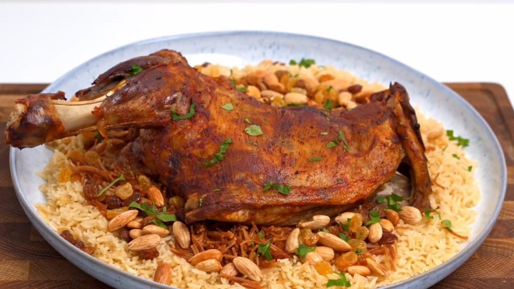 Leg of Lamb Middle Eastern FEAST