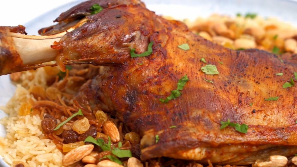 Leg of Lamb Middle Eastern FEAST