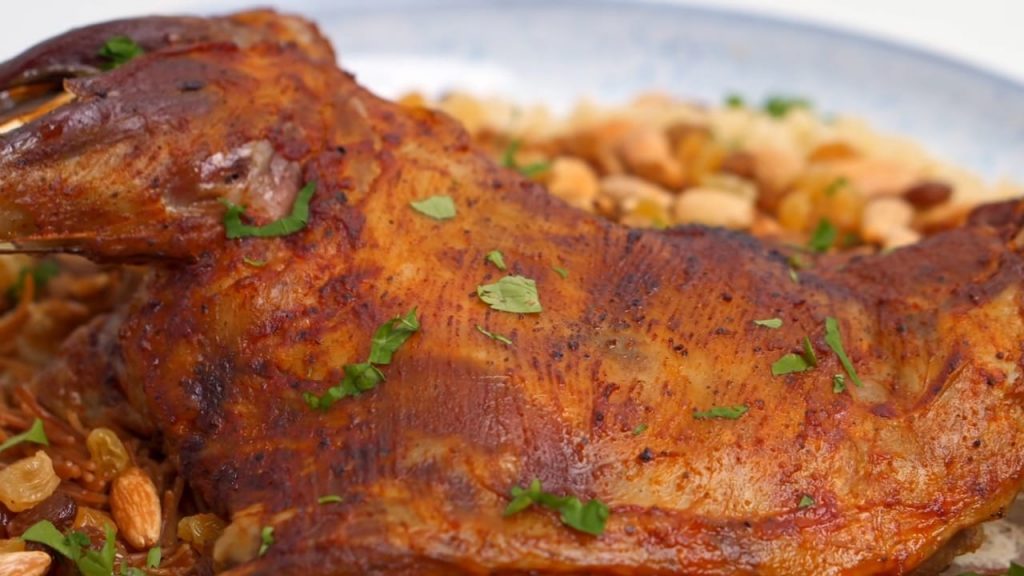 Leg of Lamb Middle Eastern FEAST