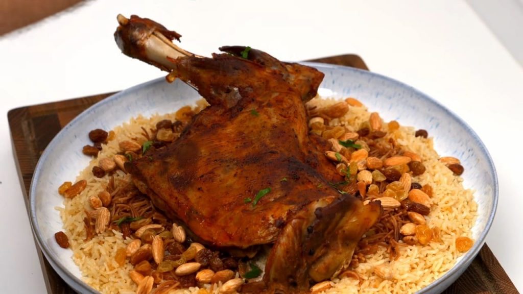 Leg of Lamb Middle Eastern FEAST